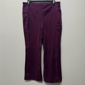 Torrid Active 1X Deep Purple Leggings Side Pockets Active Wear